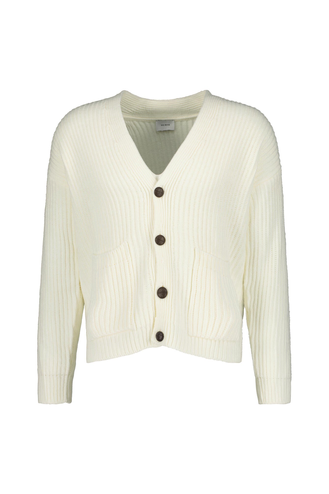 Strickjacke - Offwhite - Creme