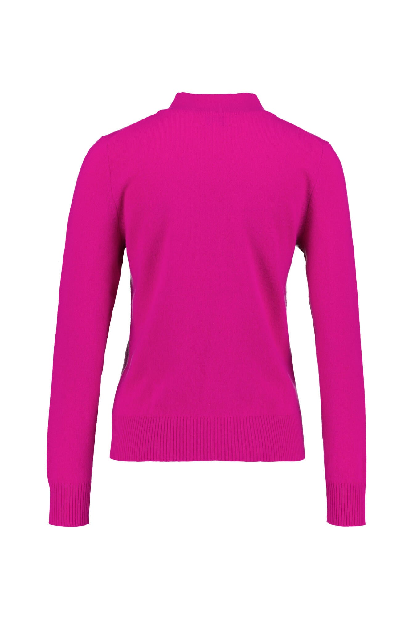 Rollkragenpullover aus Kaschmir - Magenta - Pink