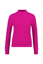 Rollkragenpullover aus Kaschmir - Magenta - Pink