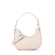 Schultertasche mit abnehmbarem Gurt - Beige - Beige