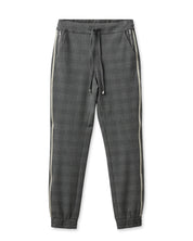 Karierte Joggpant - 818 Sharkskin - Grau