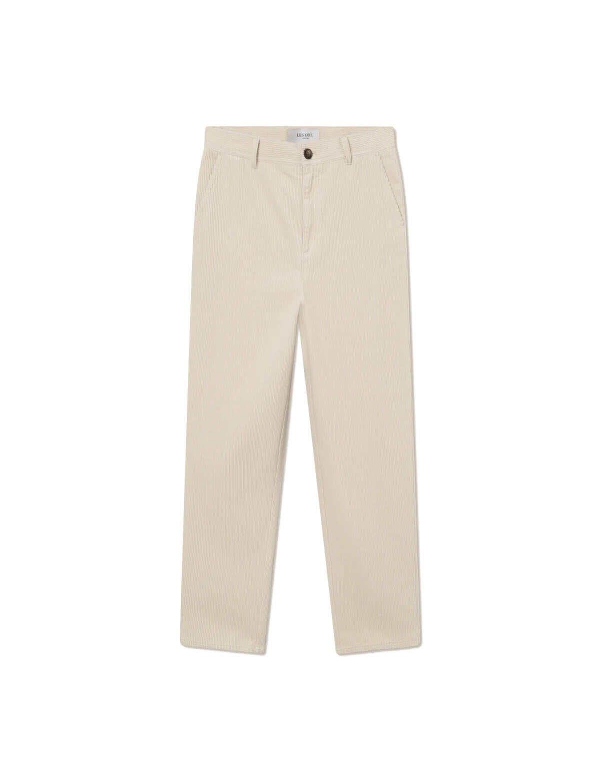 Cordhose Kody Straight Leg - 215215 Ivory - Creme