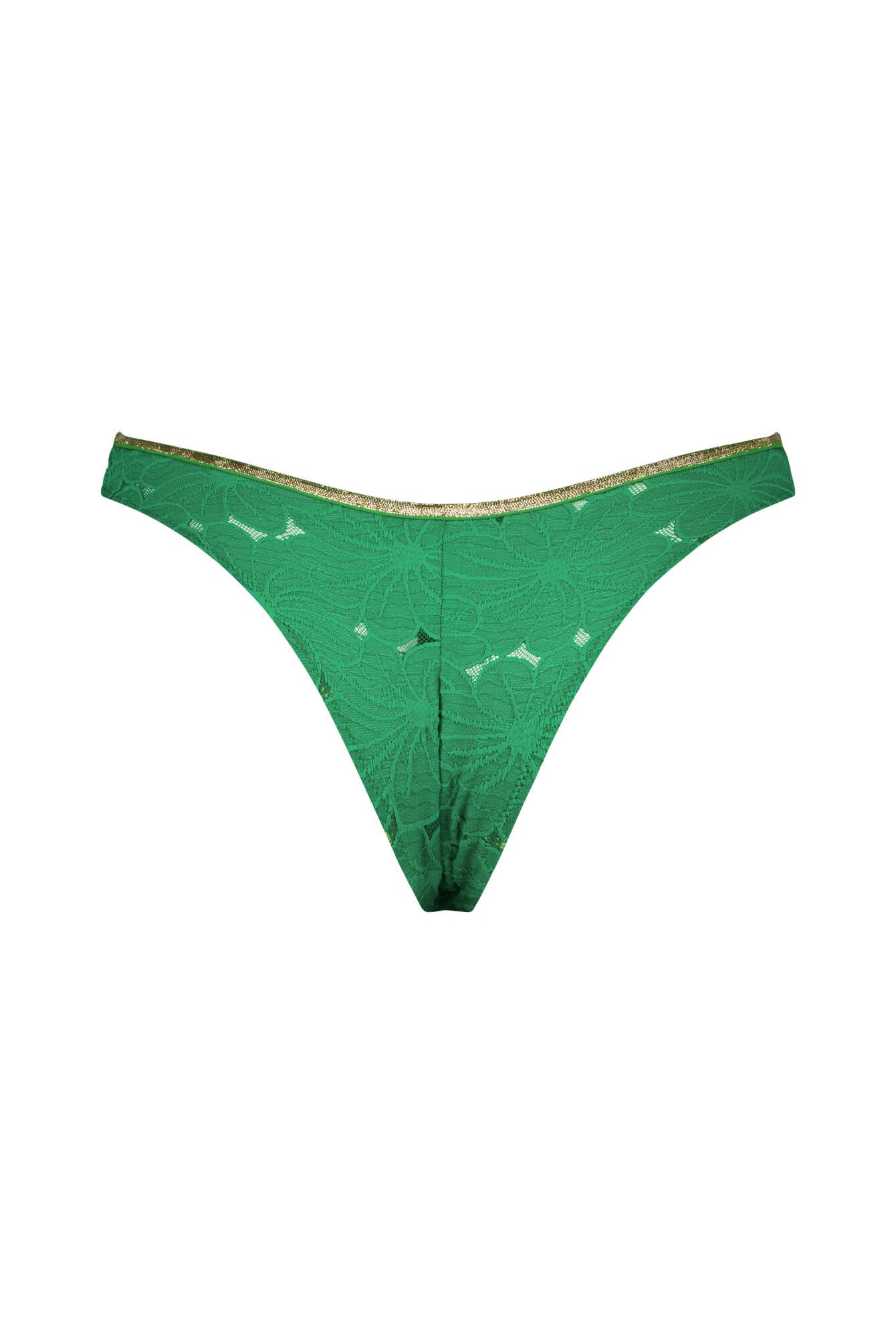 Gemusterter Tanga Freddie - 610 Green Flow - Grün