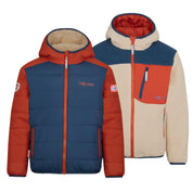 Wendejacke Sandivika - desert/mystic blue/red clay - Mehrfarbig