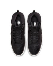 Sneaker Court Vision Mid Winter - 002 Black/Black-Phantom - Schwarz