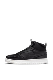 Sneaker Court Vision Mid Winter - 002 Black/Black-Phantom - Schwarz