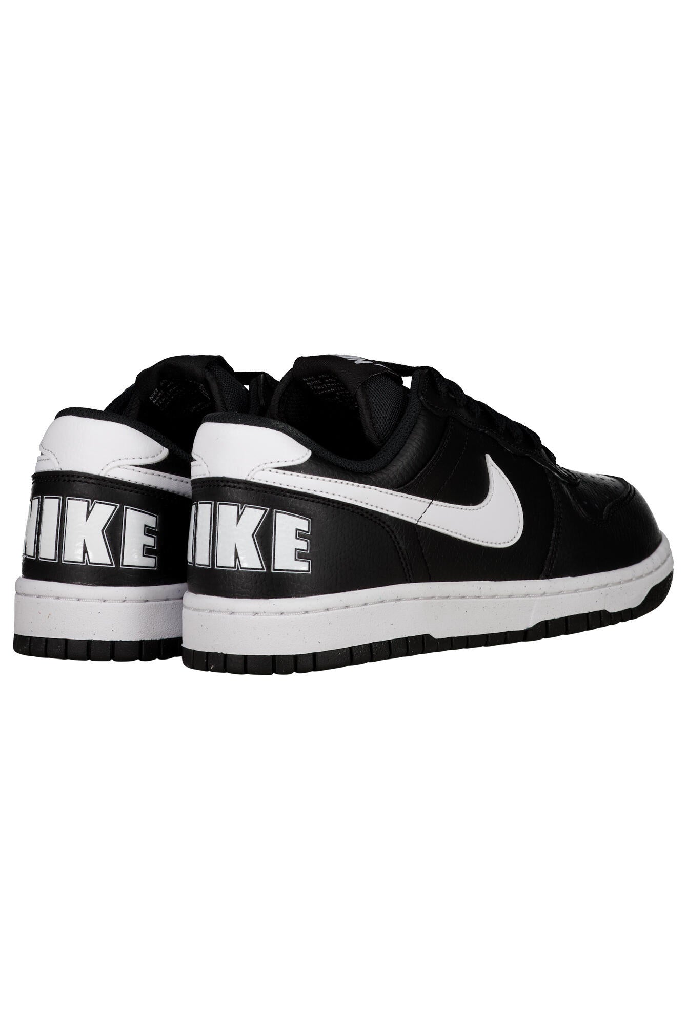 Sneaker Big Nike Low - 016 Black/White - Schwarz | Weiß