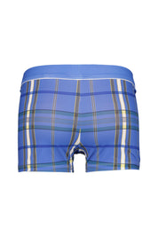 Karierte Badehose - 13 Cornflower - Blau