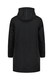 Langer Parka - Black - Schwarz