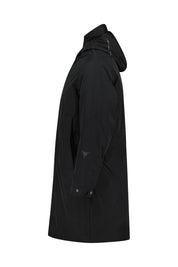 Langer Parka - Black - Schwarz