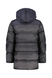 Daunenparka Shedir - 0710 Pencil - Schwarz