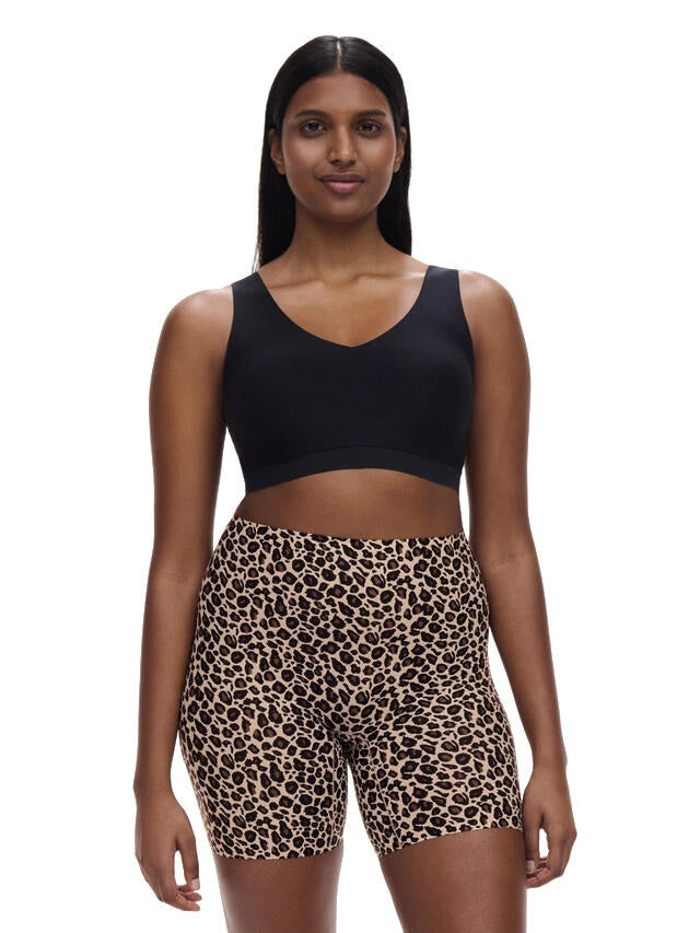 Kurze Hose - 0OZ LEOPARD PRINT - Braun