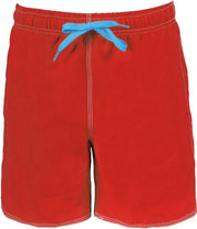 Bade-Shorts - 48-RED-TURQUOISE - Rot