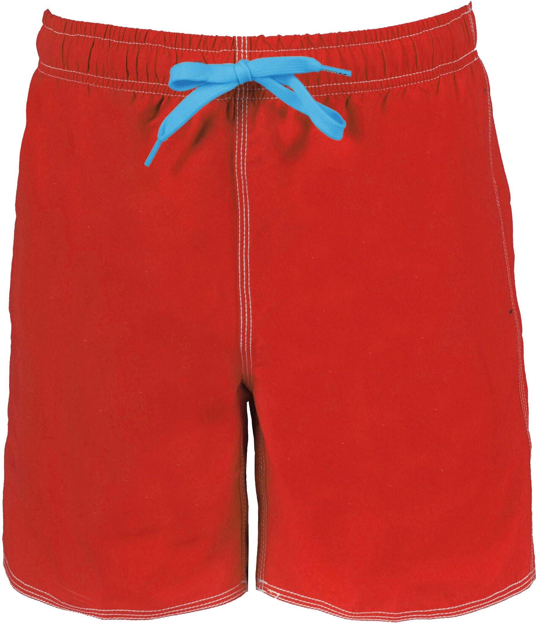 Bade-Shorts - 48-RED-TURQUOISE - Rot