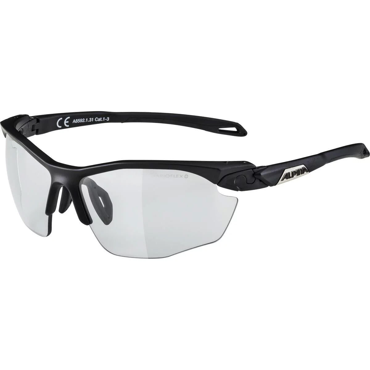 Sportbrille Twist Five HR V - 131-black matt - Schwarz