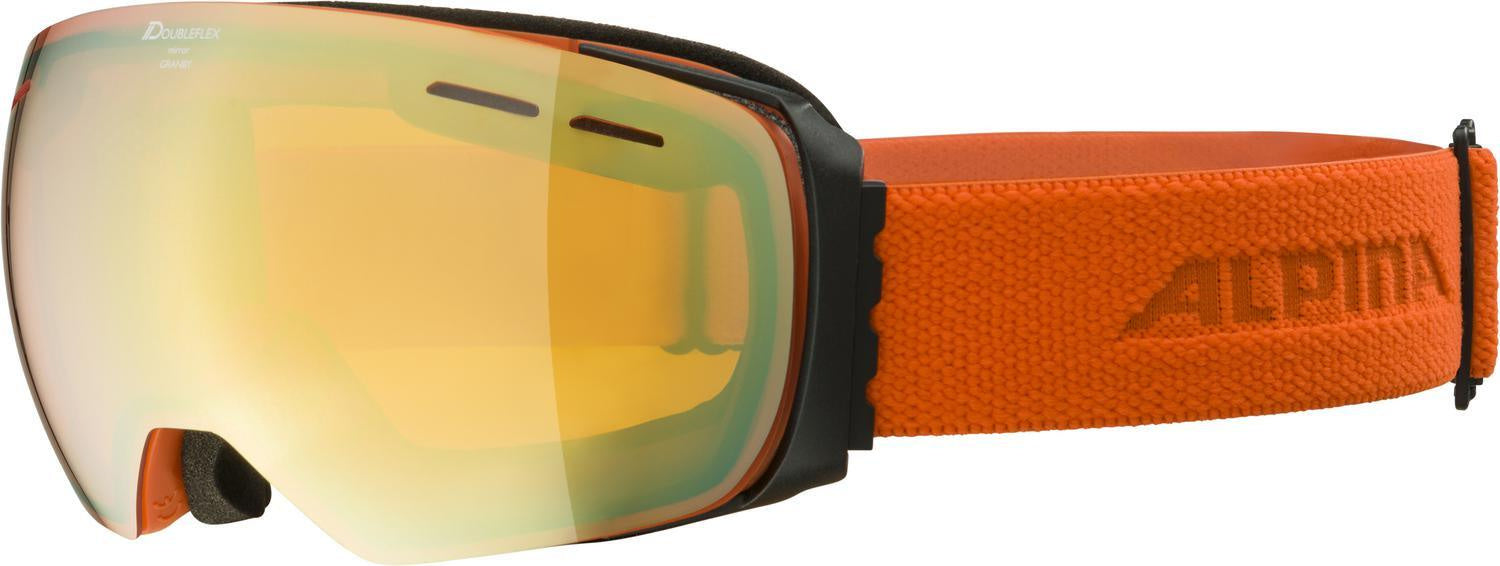 Skibrille Granby Q-Lite - 842-black-pumpkin matt - Orange