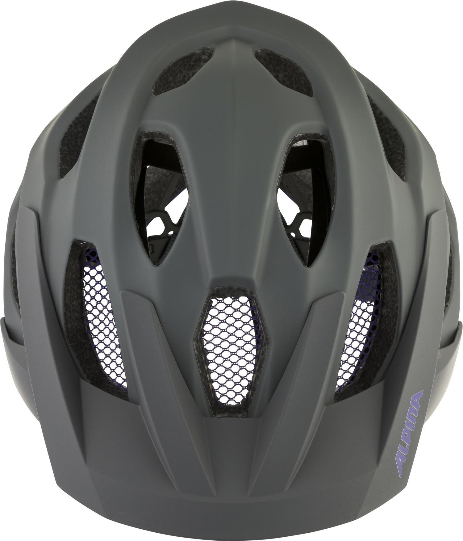 Fahrradhelm APAX MIPS - 21-midnight-grey purple matt - Grau