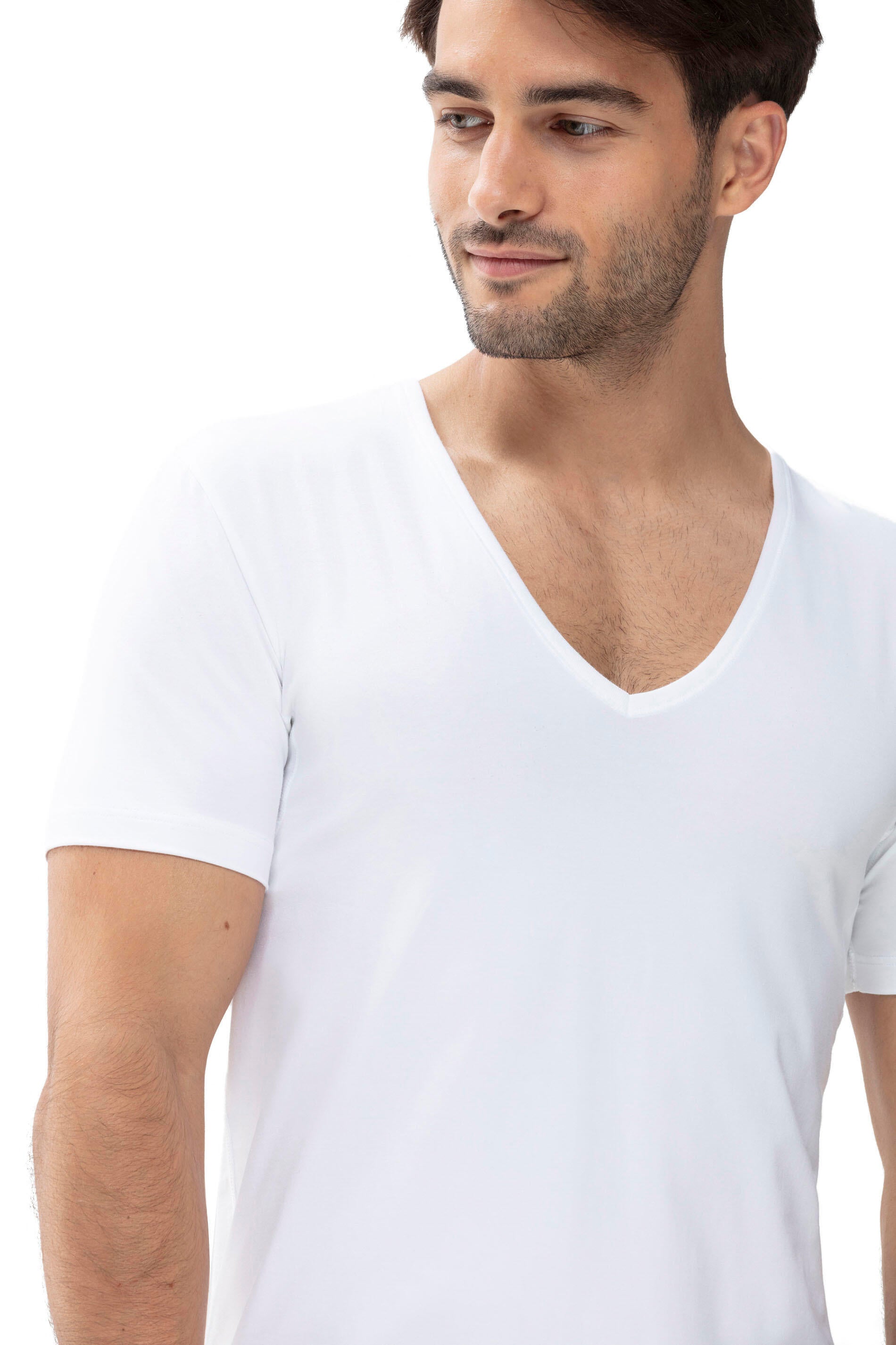 Dry Cotton T-Shirt - 101-weiss - Weiß