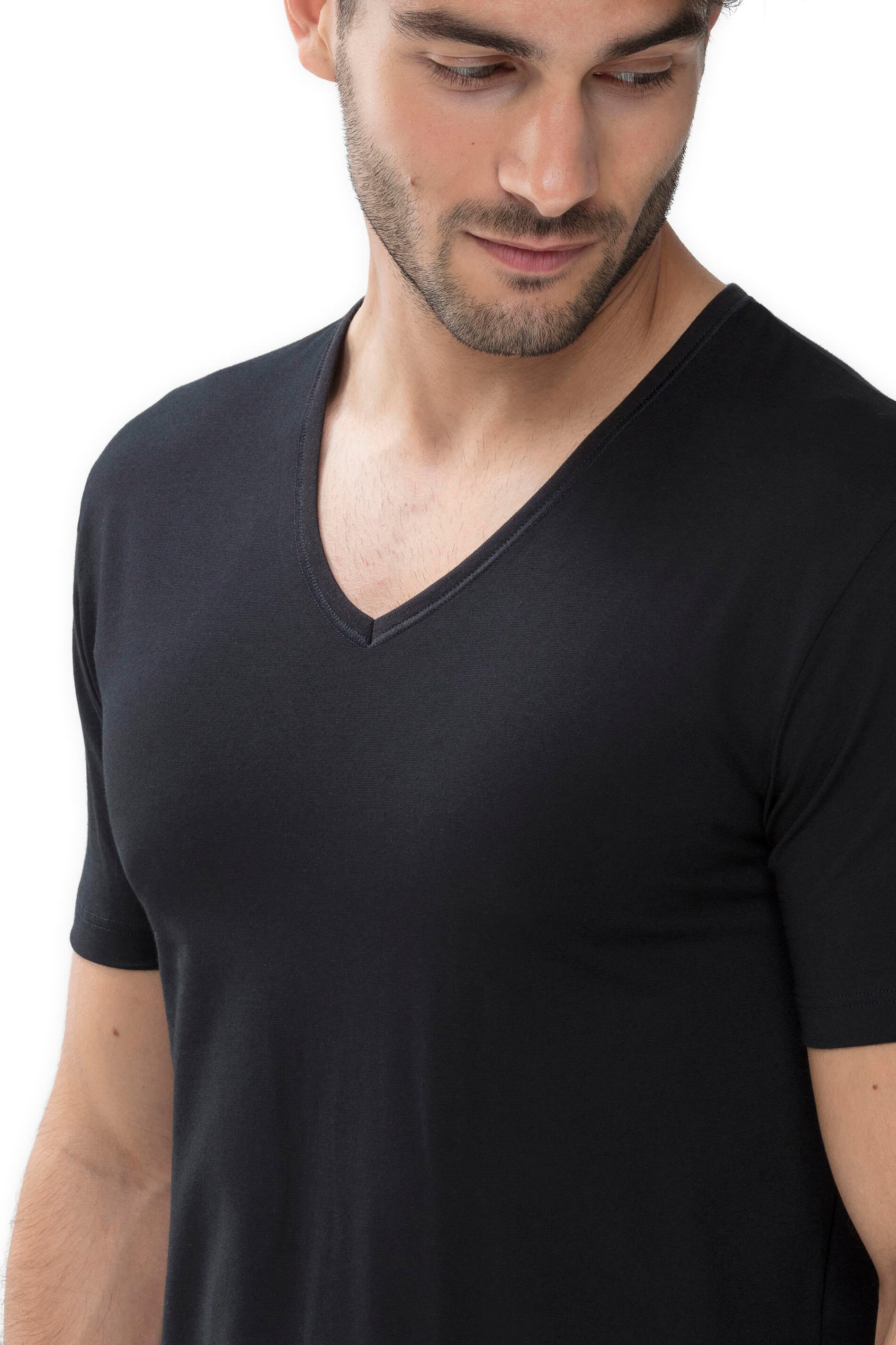 Dry Cotton Shirt - 123-schwarz - Schwarz