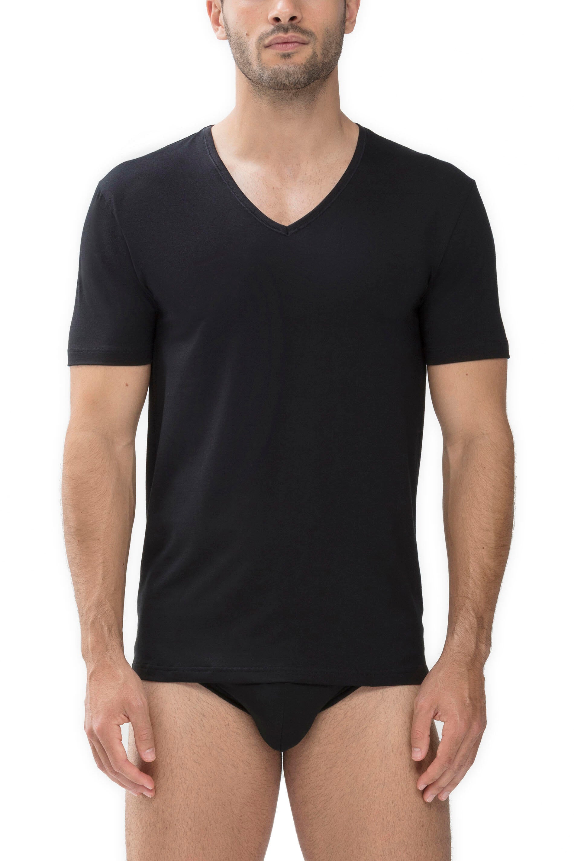 Dry Cotton Shirt - 123-schwarz - Schwarz