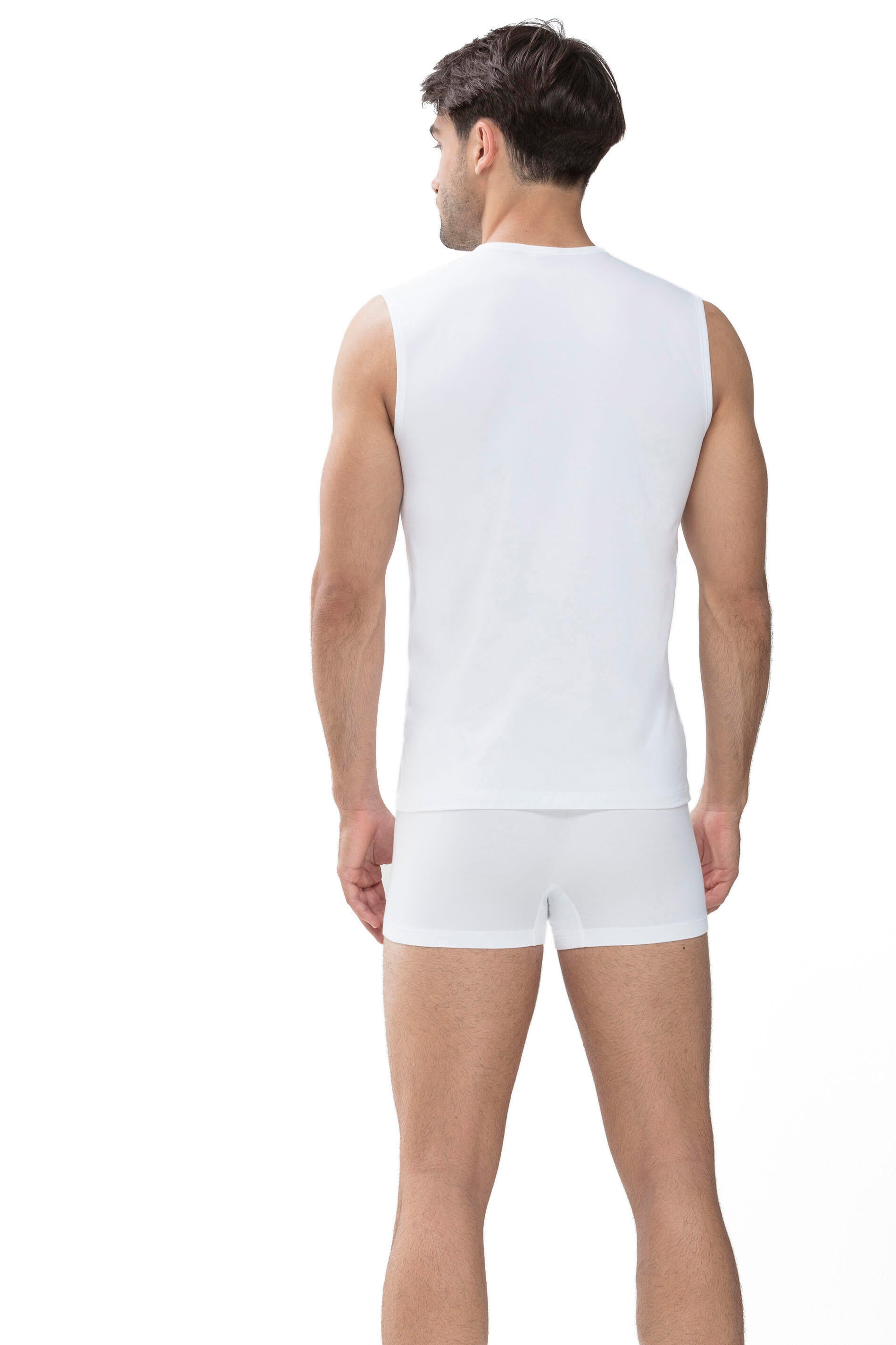 Muscle-Shirt - 101-weiss - Weiß