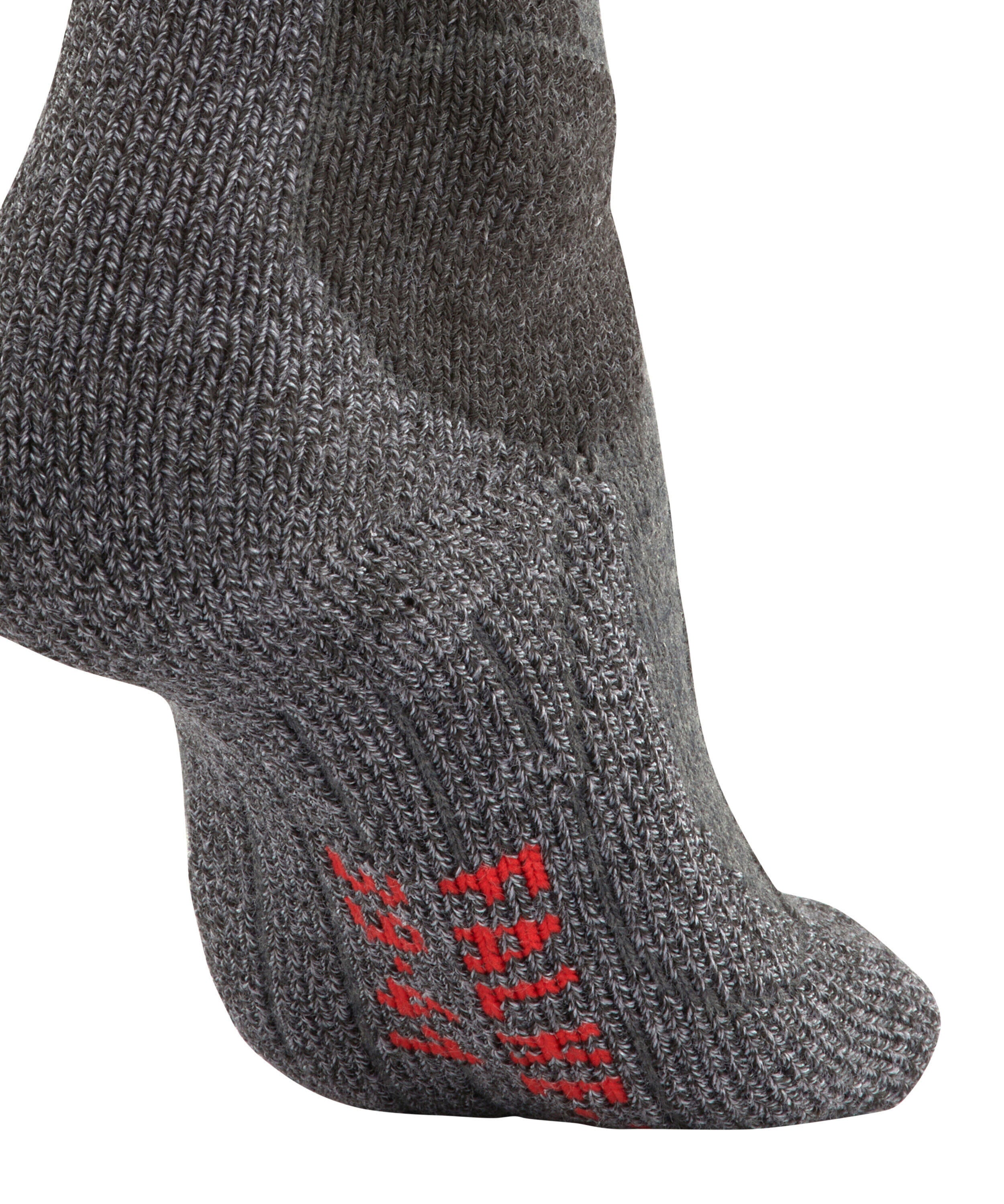 Stricksocken TK1 Adventure - 3180 asphalt mel. - Grau