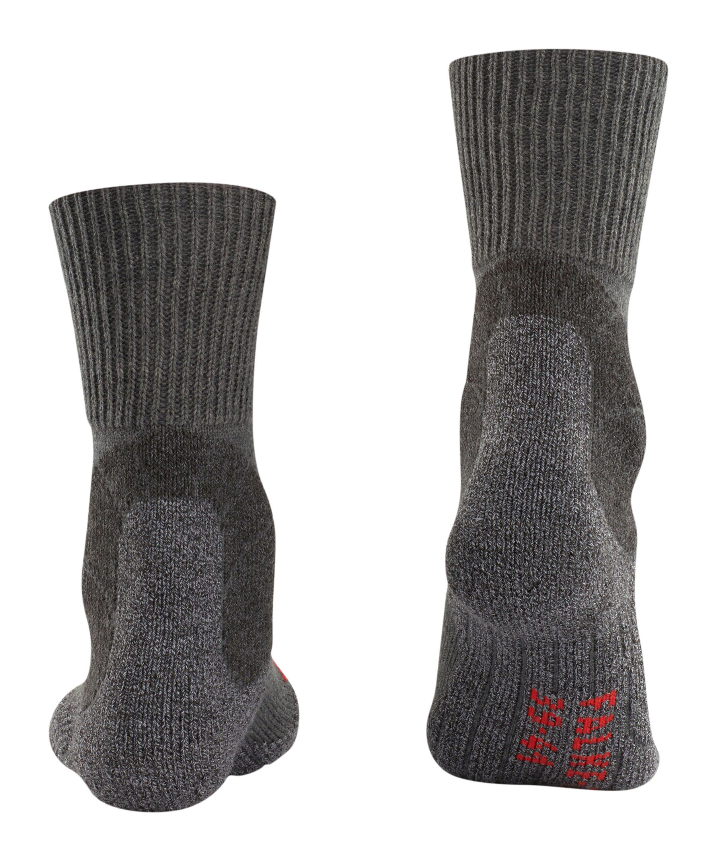 Stricksocken TK1 Adventure - 3180 asphalt mel. - Grau