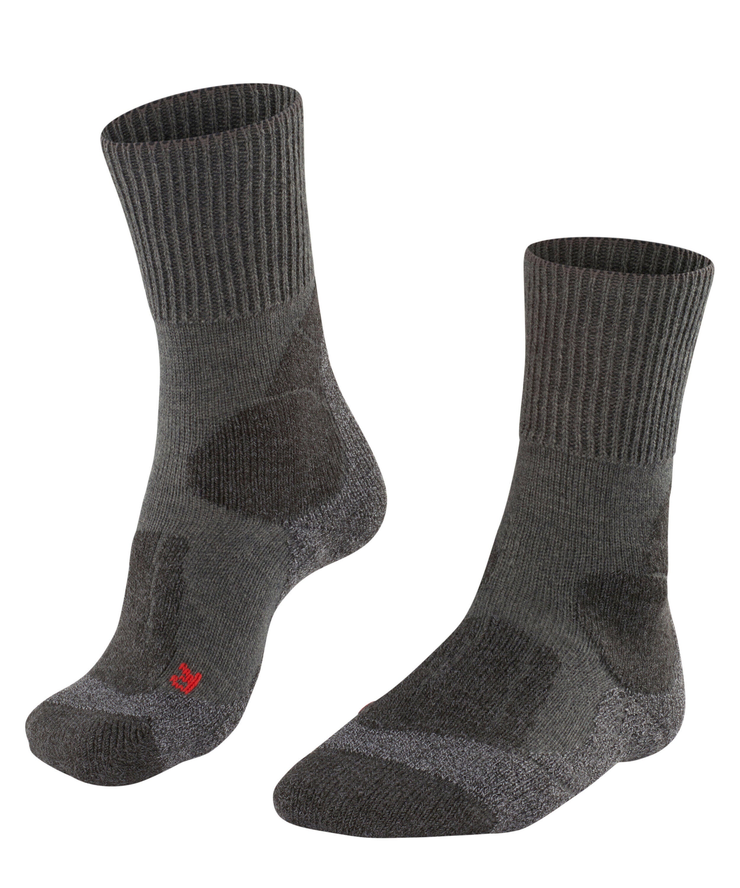 Stricksocken TK1 Adventure - 3180 asphalt mel. - Grau