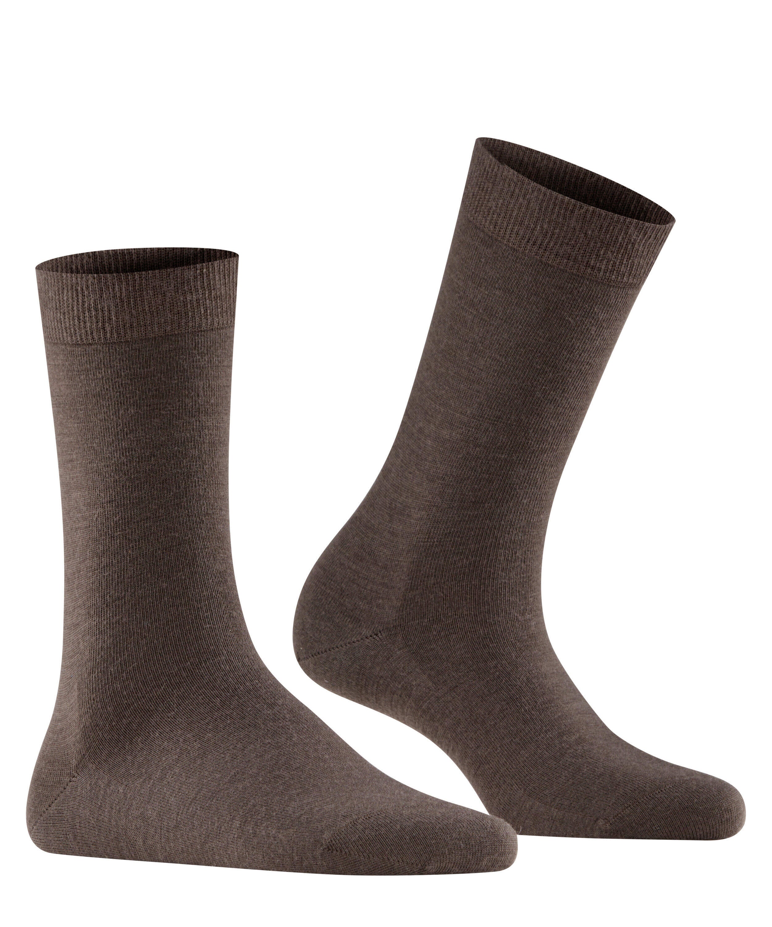 Socken aus Merinowolle-Mix - 5239 dark brown - Braun