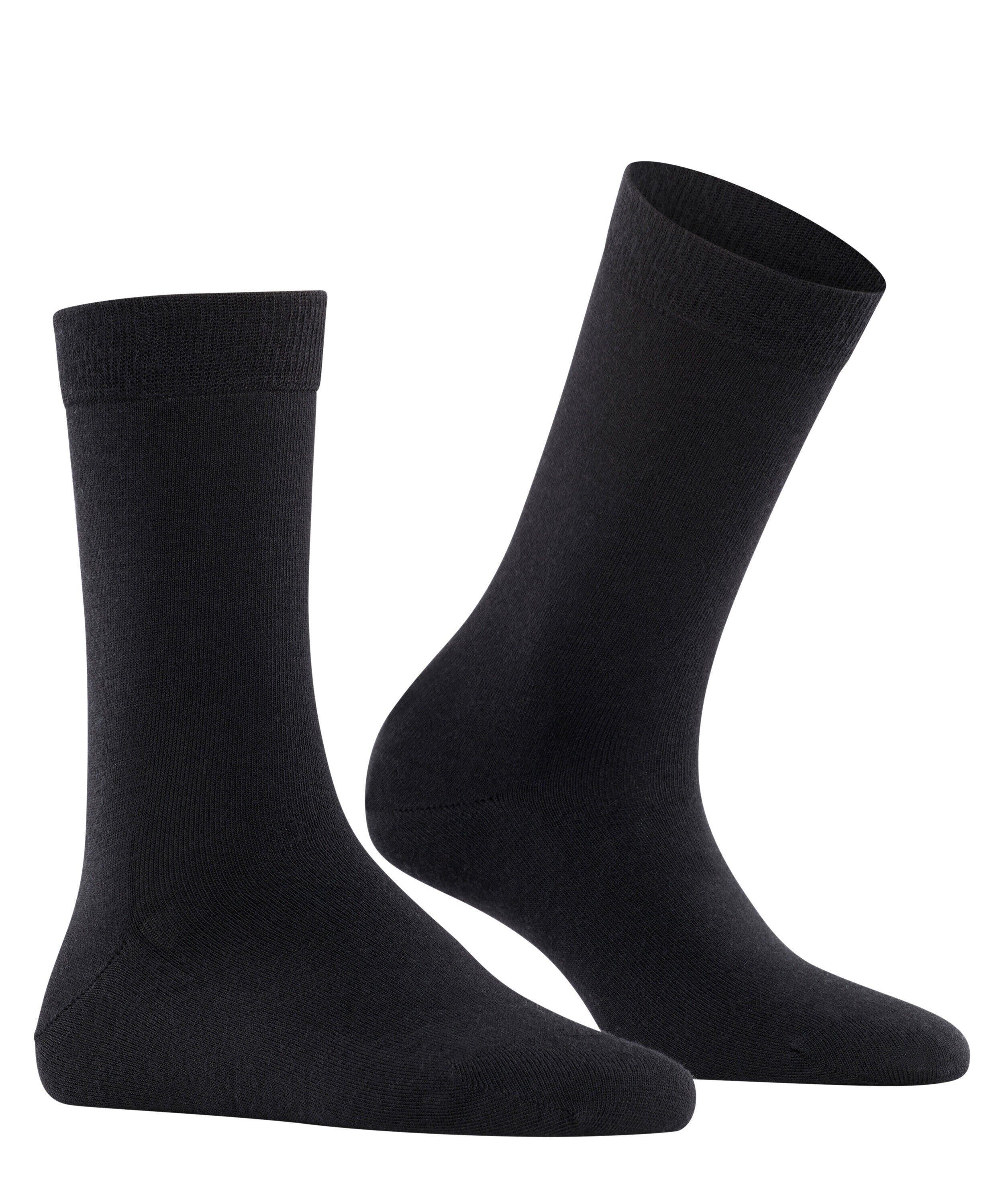 Socken aus Merinowolle-Mix - 3009 black - Schwarz