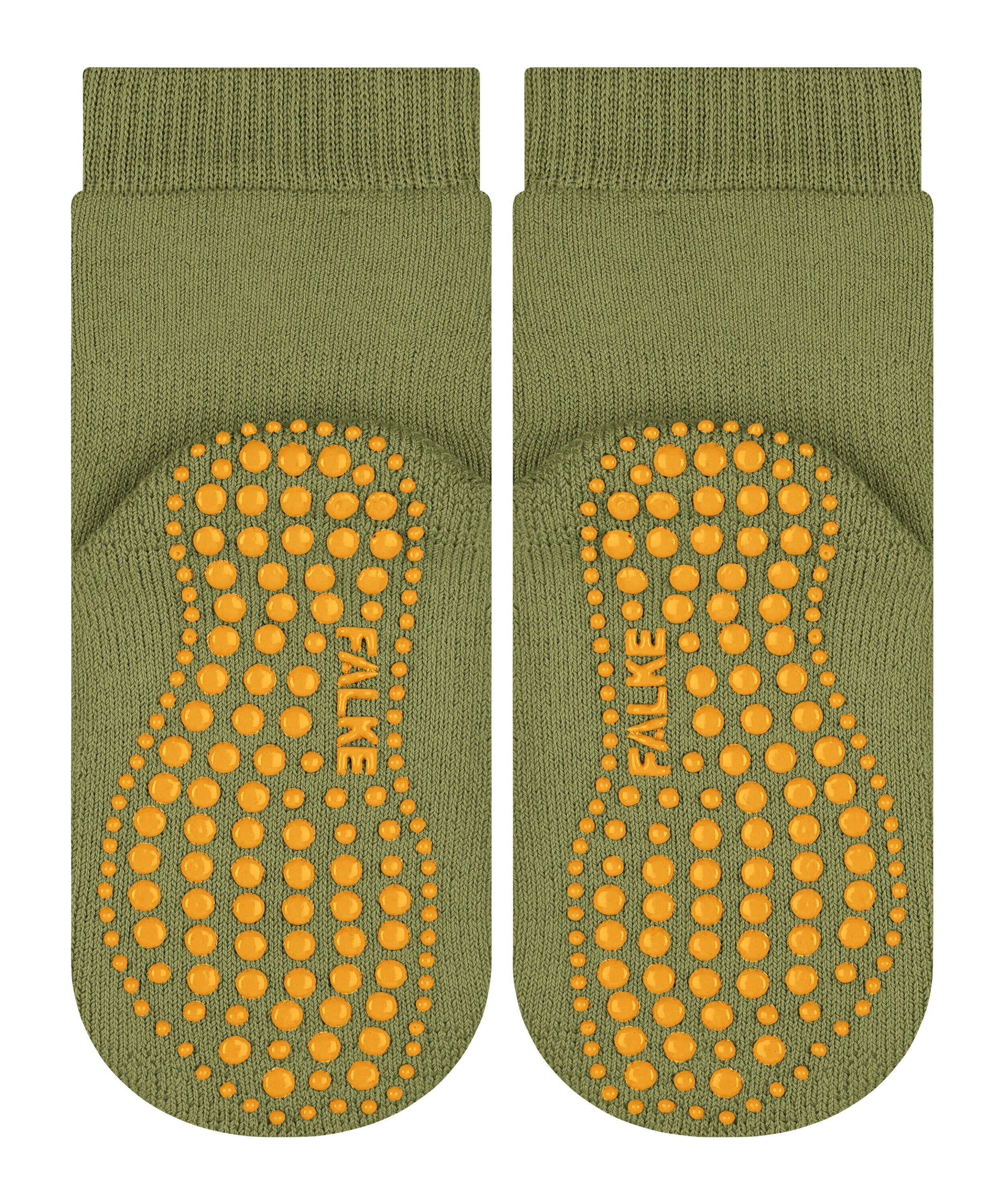 Stoppersocken aus Baumwollmix - 7756 calla green - Grün