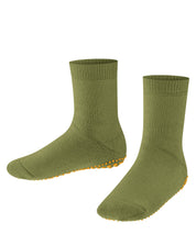 Stoppersocken aus Baumwollmix - 7756 calla green - Grün