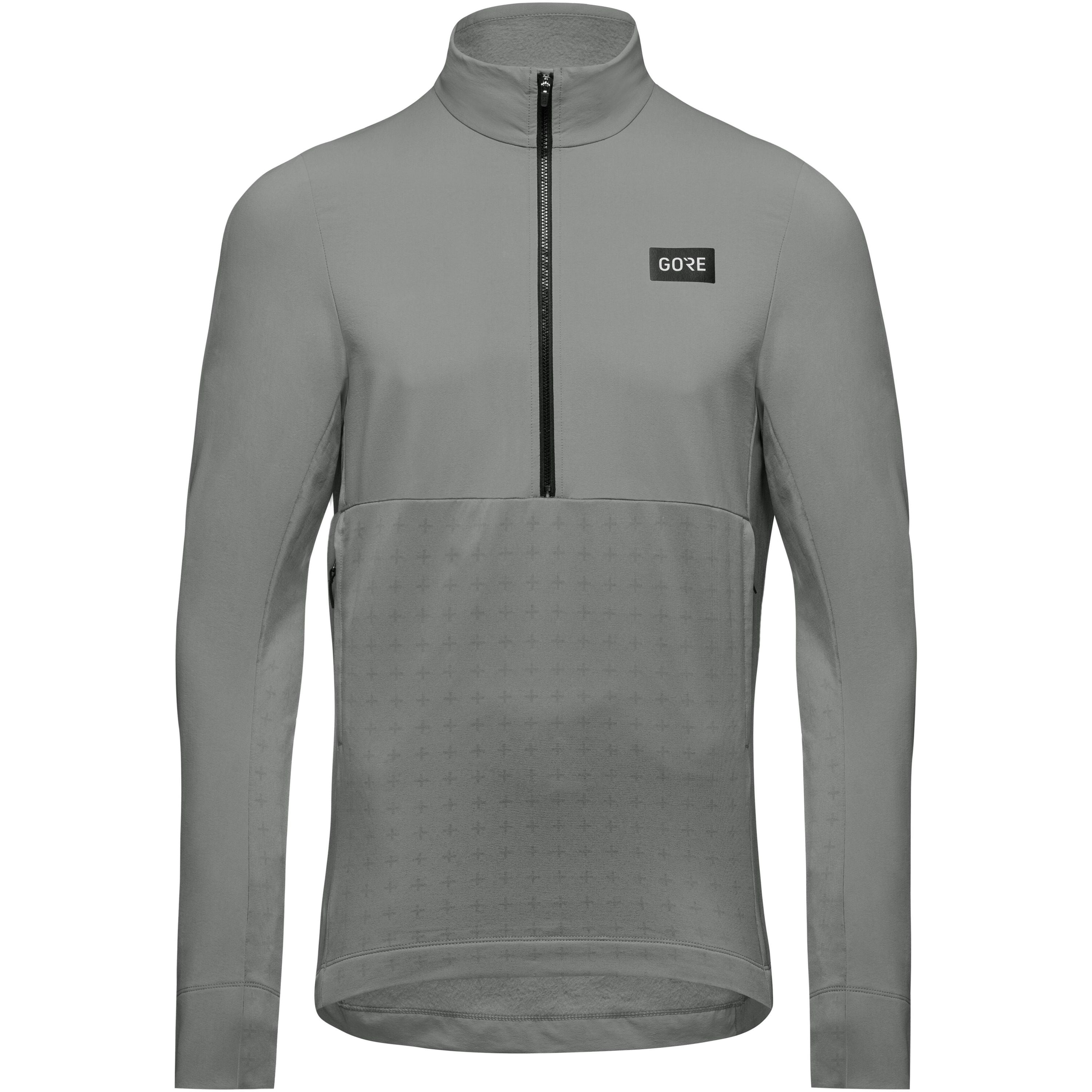 1/2 Zip Funktionspullover - BF00-lab gray - Grau