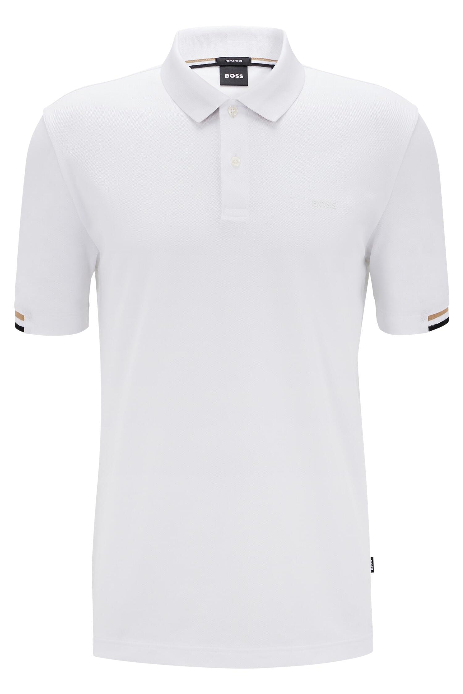 Poloshirt - 100-White - Weiß