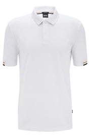 Poloshirt - 100-White - Weiß