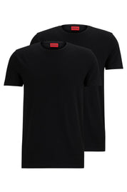 2er-Pack T-Shirts aus Baumwolle - 001-Black - Schwarz