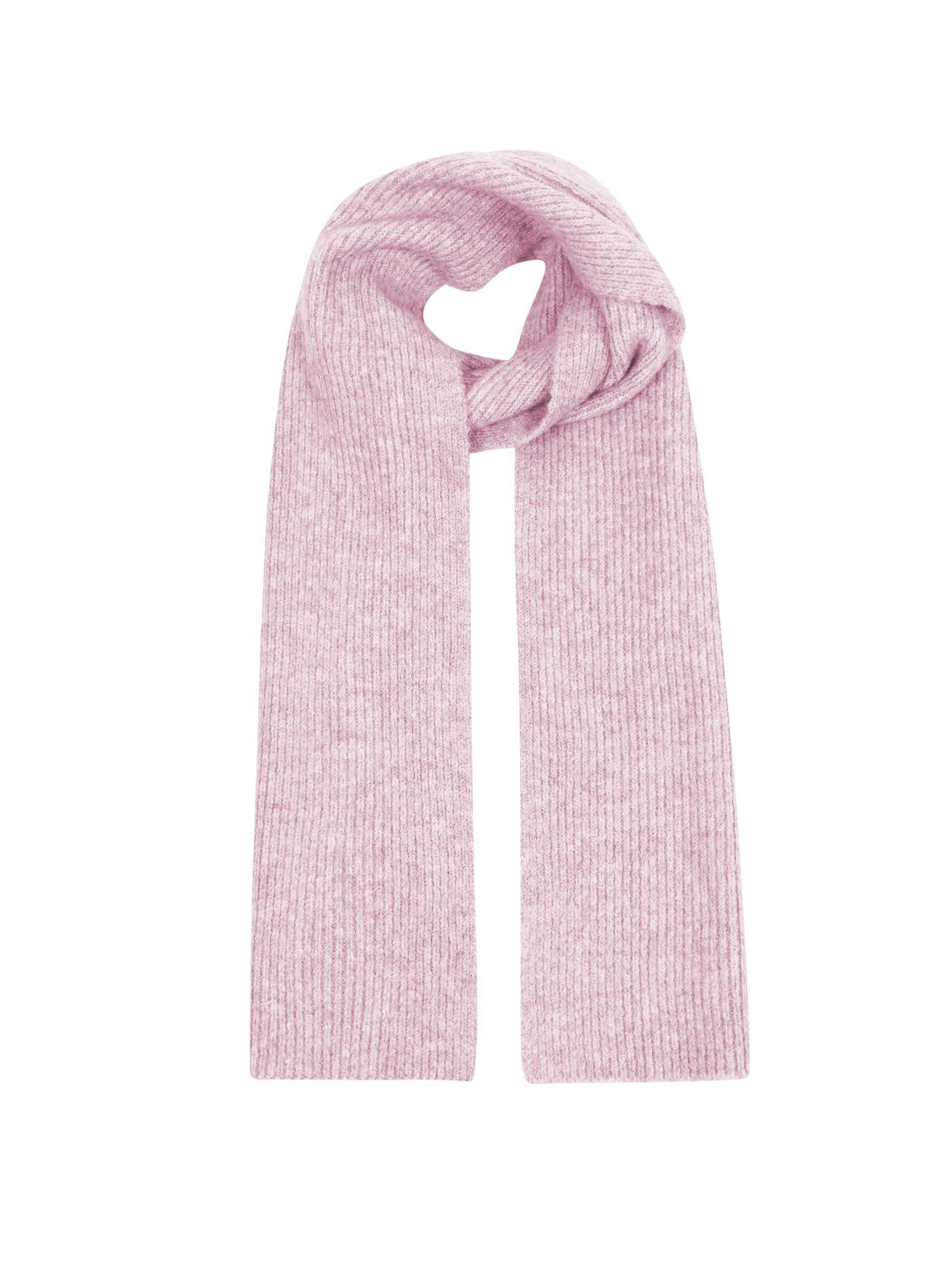 Melierter Strickschal - 850 - Rosa