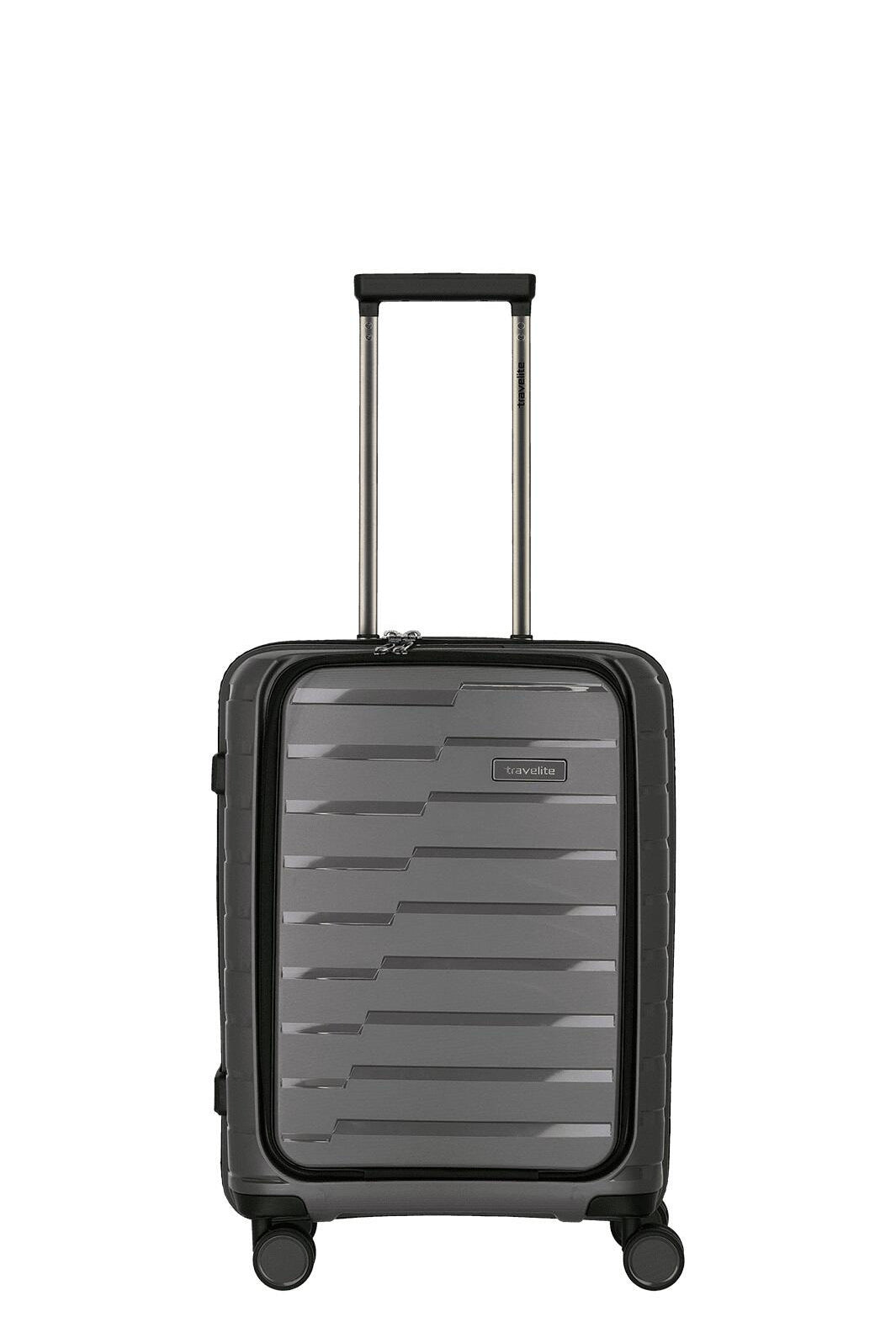 Reisekoffer Trolley AIR BASE S+ - 04-Anthrazit - Grau