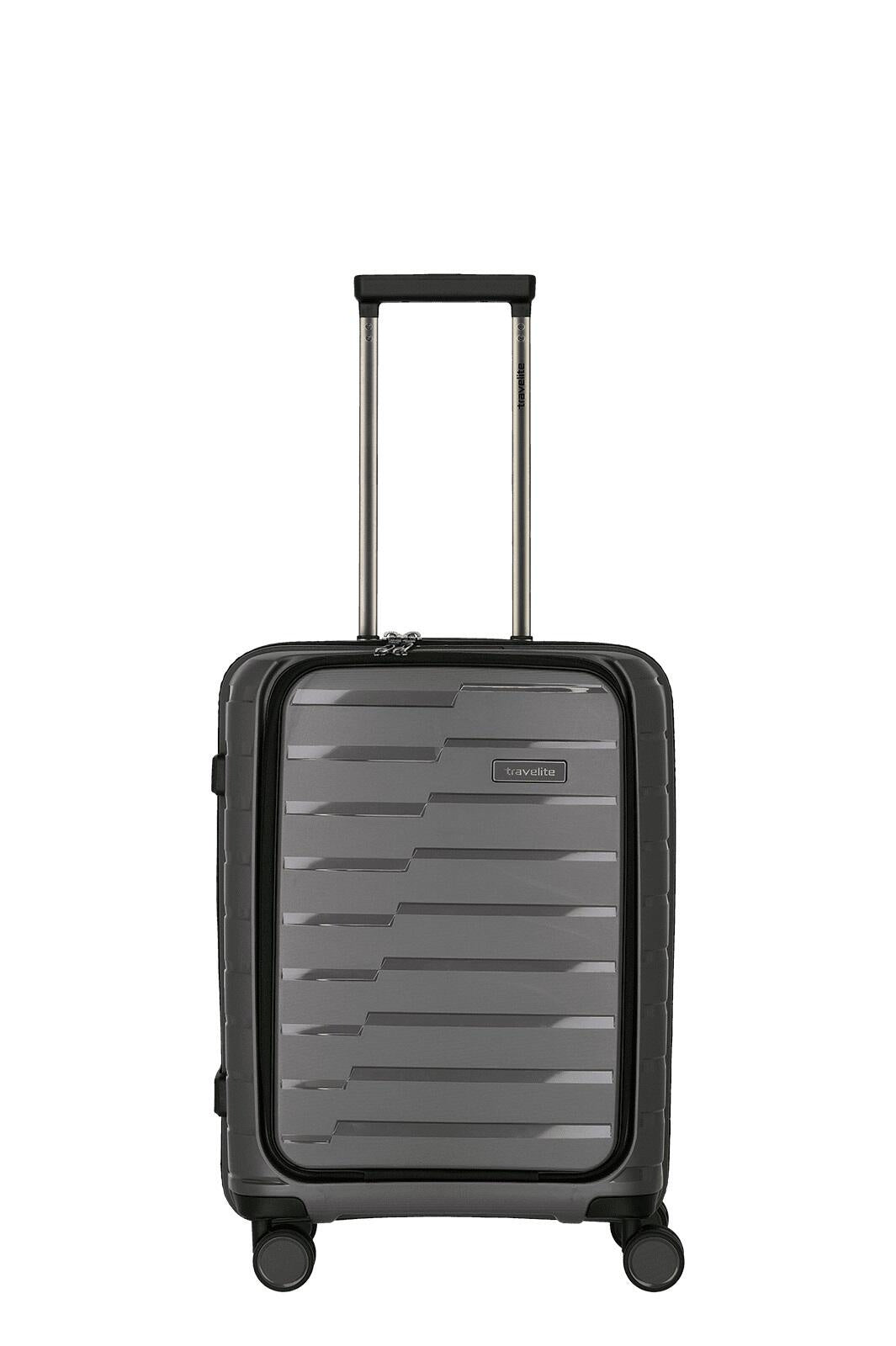 Reisekoffer Trolley AIR BASE S+ - 04-Anthrazit - Grau