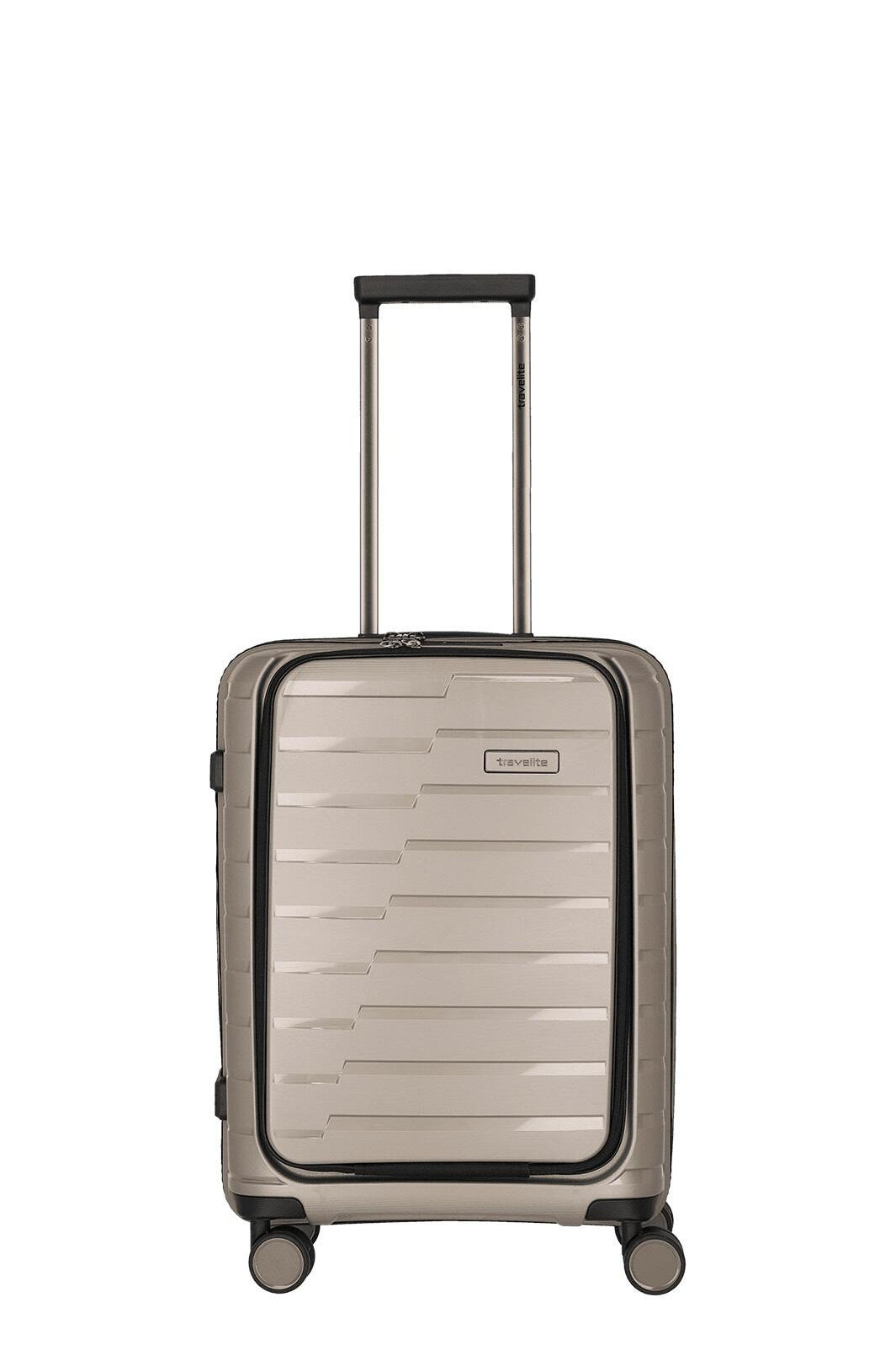 Reisekoffer Trolley AIR BASE S+ - 40-Champagner - Gold