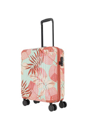 Reisekoffer  Trolley S - 81-Flower Print - Rosa