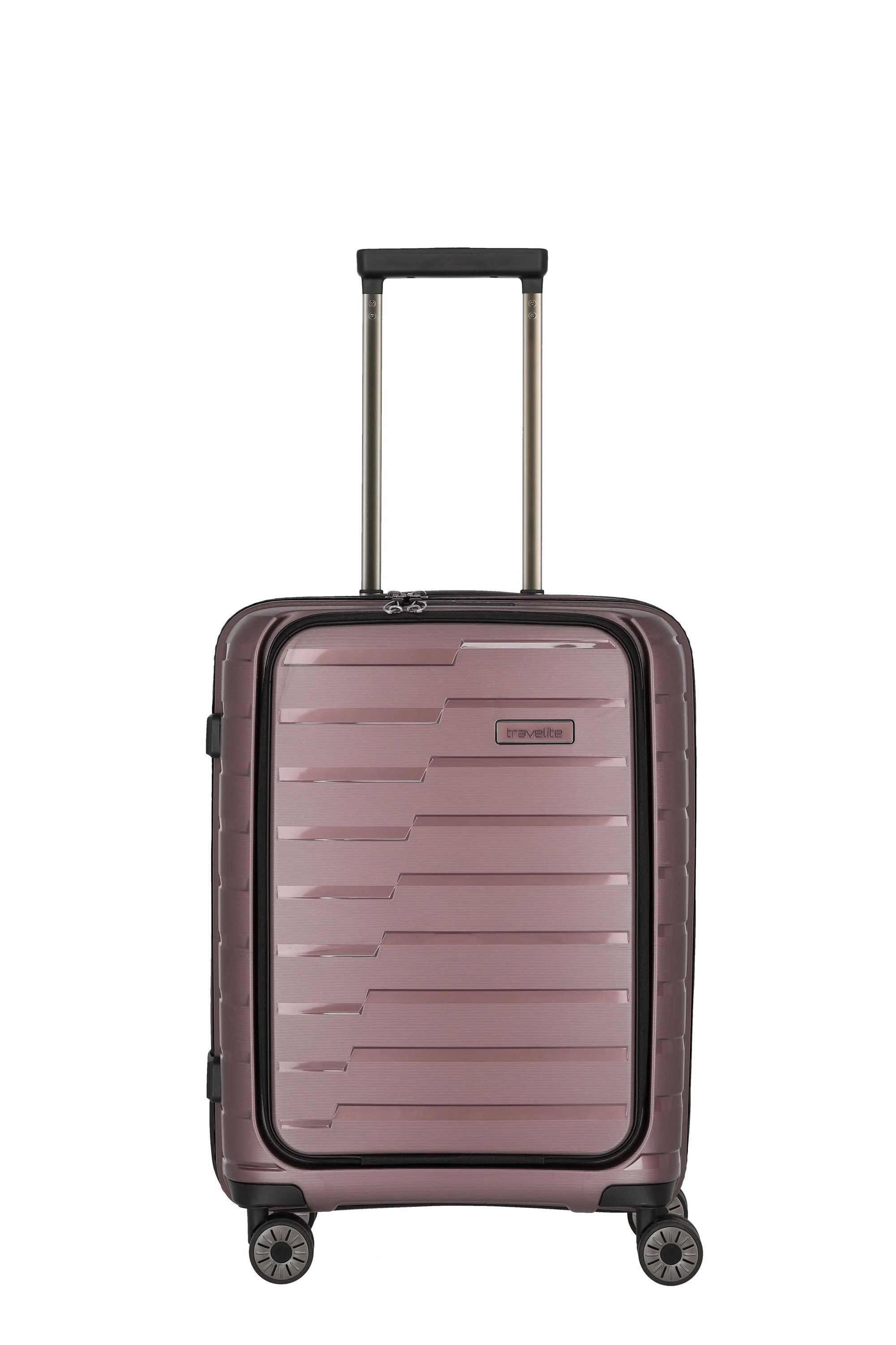 Reisekoffer Trolley AIR BASE S+ - 17-Flieder - Rosa