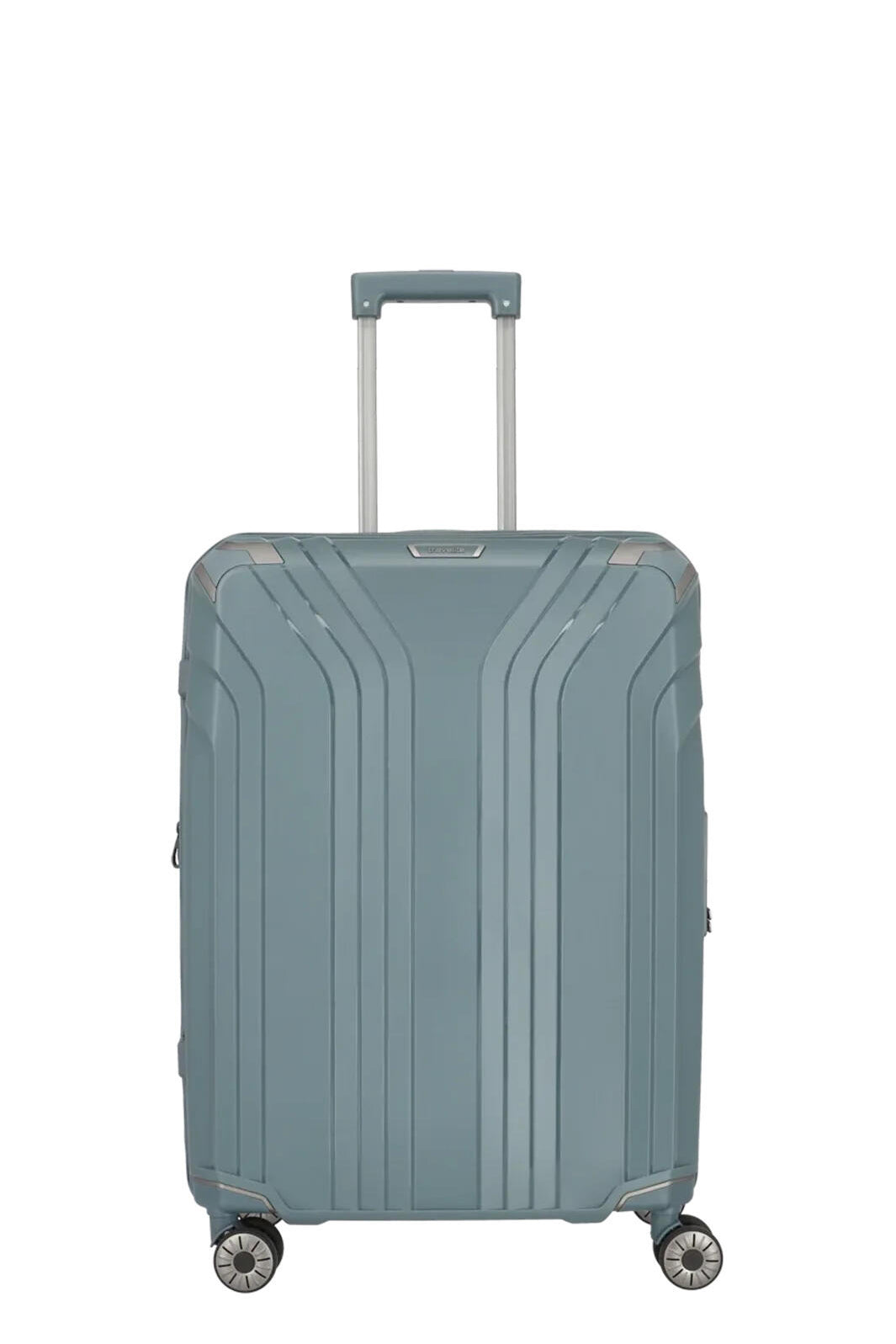 Reisekoffer Trolley ELVAA M - 26-Blaugrau