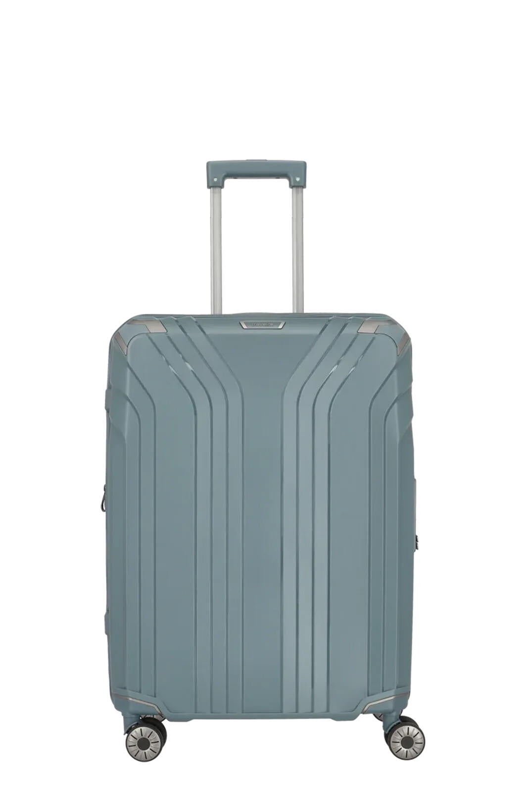 Reisekoffer Trolley ELVAA M - 26-Blaugrau