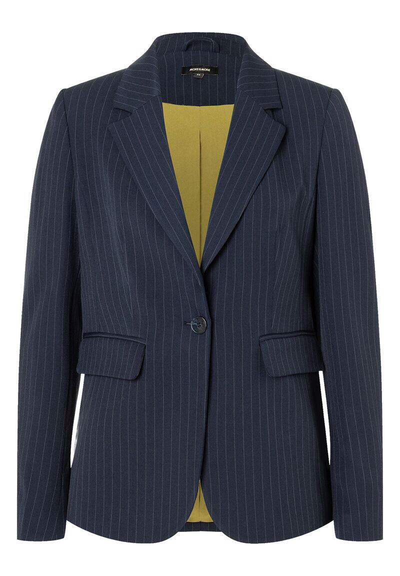 Blazer in Nadelstreifen-Optik - 2375 - Blau