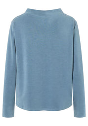 Sweatshirt aus Modalmix - 0332 - Blau