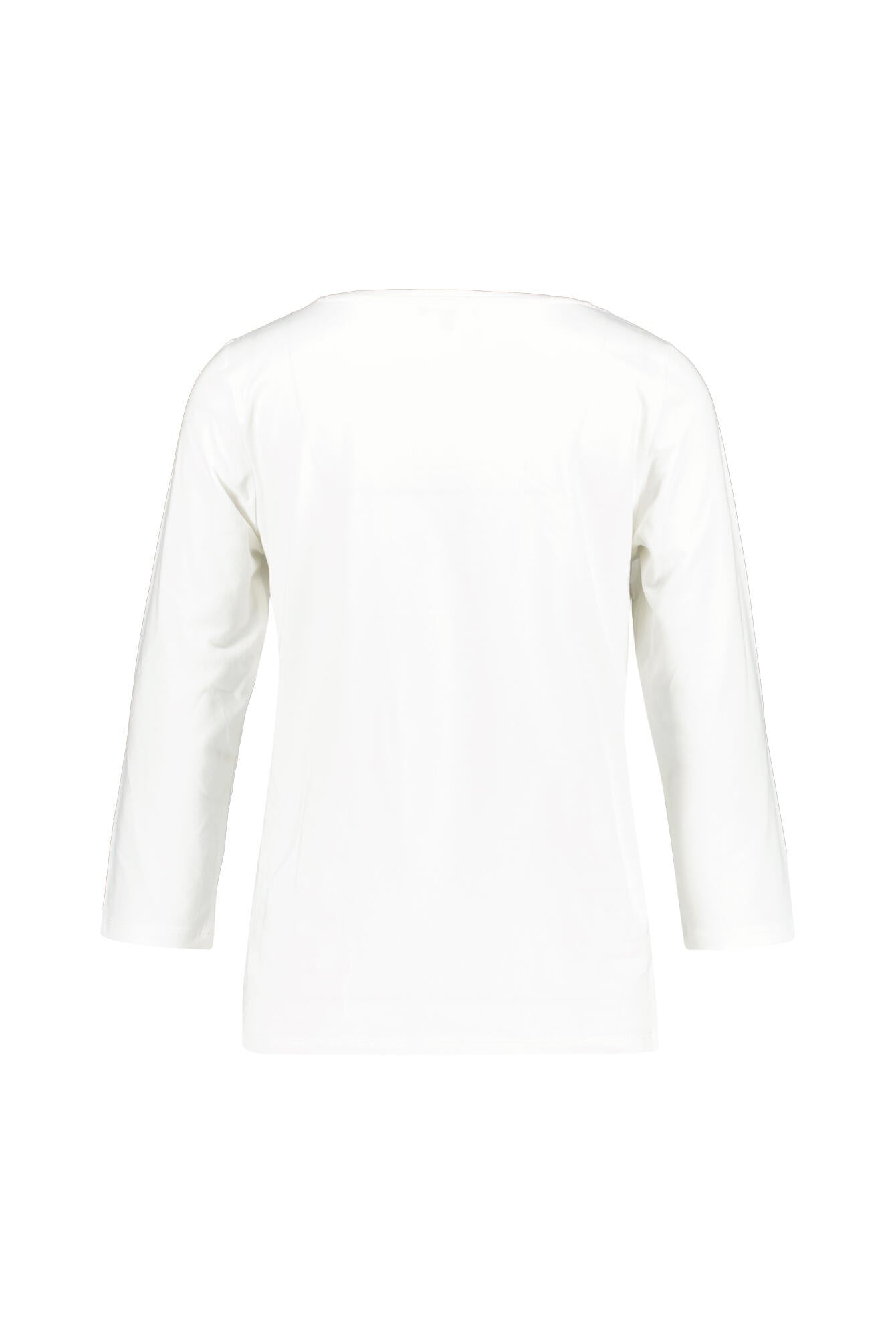 Langarmshirt mit Aufdruck - 0041 - Creme