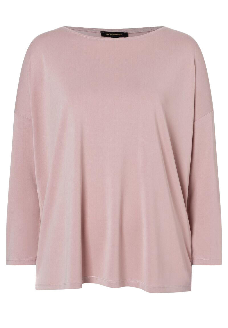 Langarmshirt aus Modalmix - 0818 - Rosa