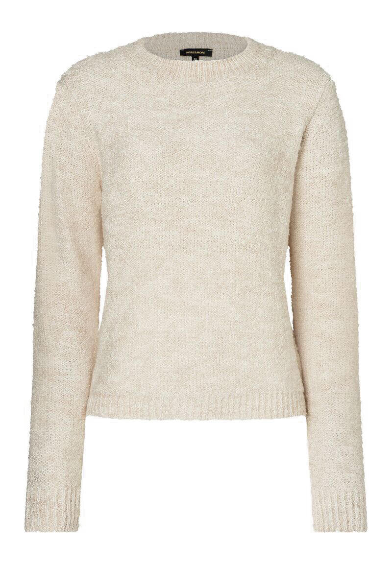 Grober Strickpullover - 0031 - Beige