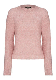 Grober Strickpullover - 0818 - Rosa